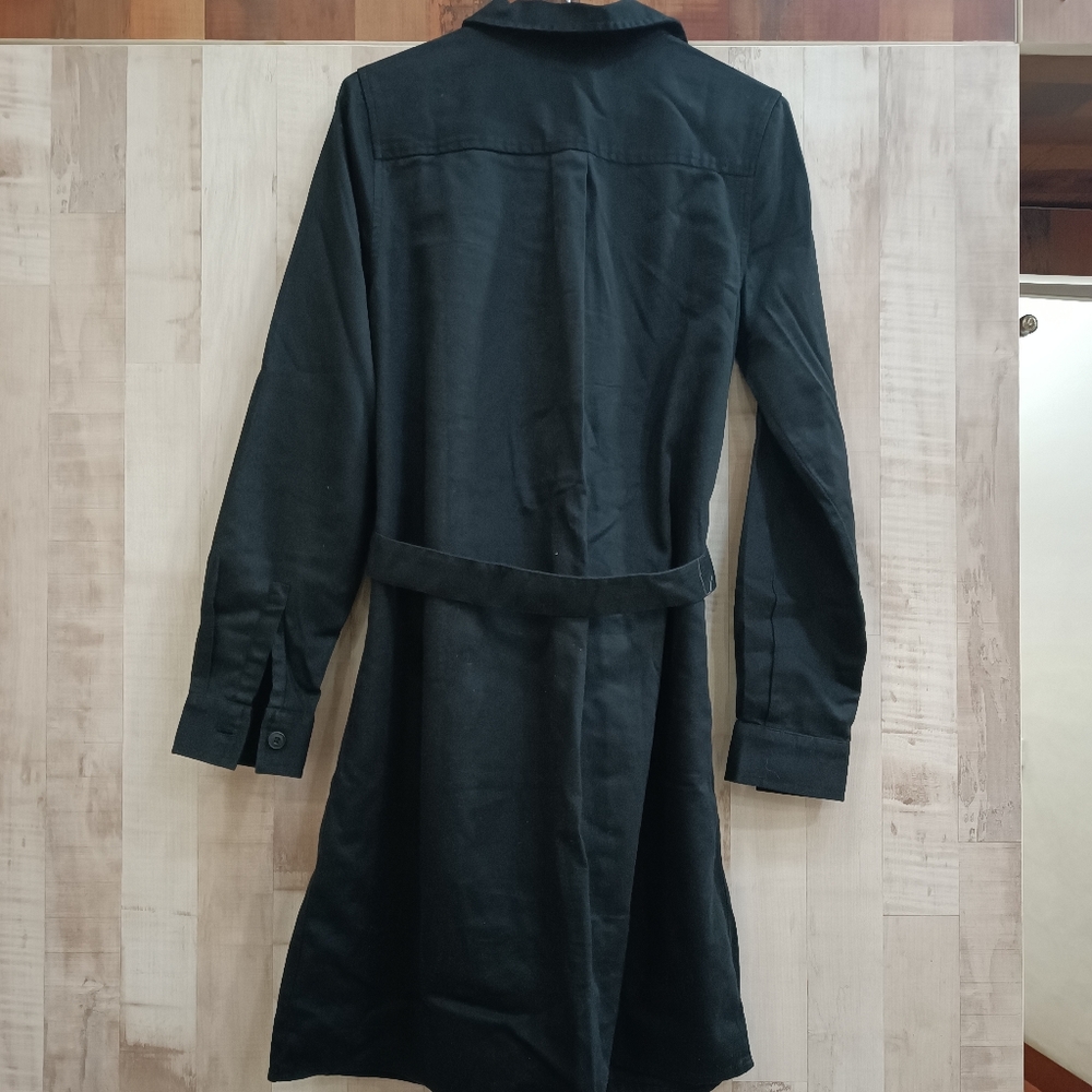 Sale❤️🔥GAP shirt dress with detachable fabric belt - Picture 8 of 9